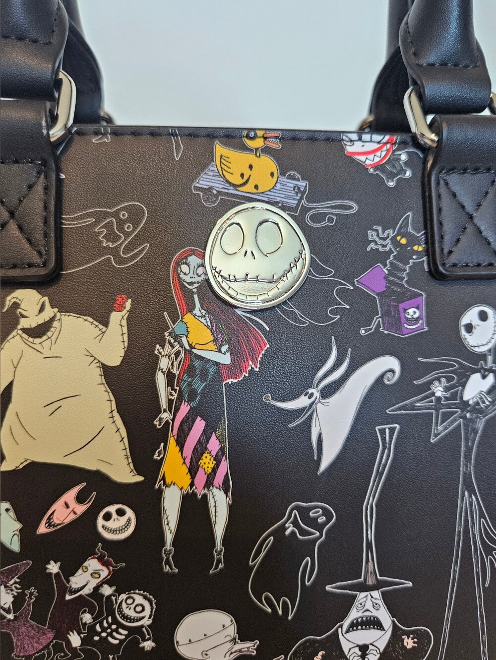 Loungefly - Nightmare Before Christmas Bag W/ Crossbody Strap - Picture 7 of 13